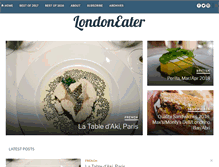 Tablet Screenshot of londoneater.com